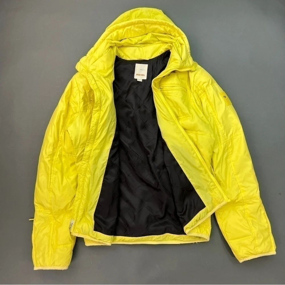 Y2K DIESEL DOWN PUFFER JACKET - Picture 4 of 16